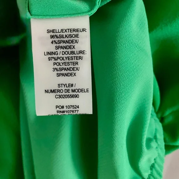 NWT ALICE + OLIVIA Silk Tank Bubble Hem - Picture 9 of 9